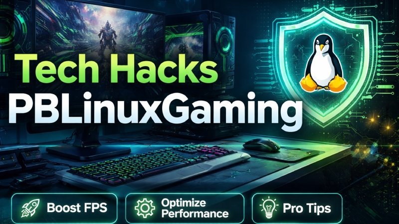 Tech hacks pblinuxgaming