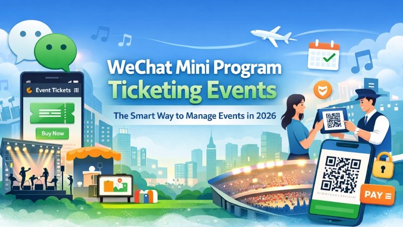 wechat mini program ticketing events
