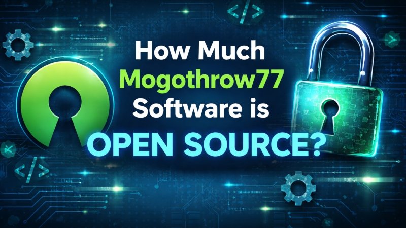 How Much Mogothrow77 Software Is Open Source